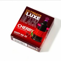 Черный презерватив Luxe BLACK ULTIMATE