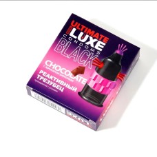 ﻿Черный презерватив Luxe BLACK ULTIMAT