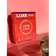 Классические презервативы LUXE " Royal Long Love"