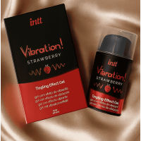 Жидкий вибратор для клитора Vibration! Strawberry Жидкий вибратор для клитора Vibration! Strawberry